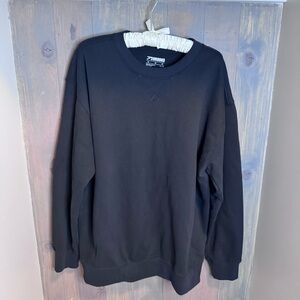 Brooks Black Crewneck Sweatshirt Medium